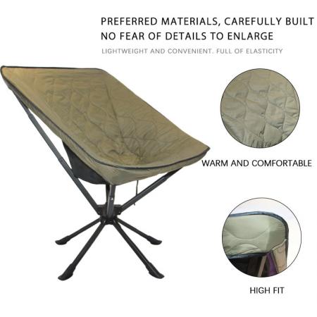 Camping Chair Modern Outdoor Camping Chair Cover Winter Soft Thick Warm Eco Friendly 