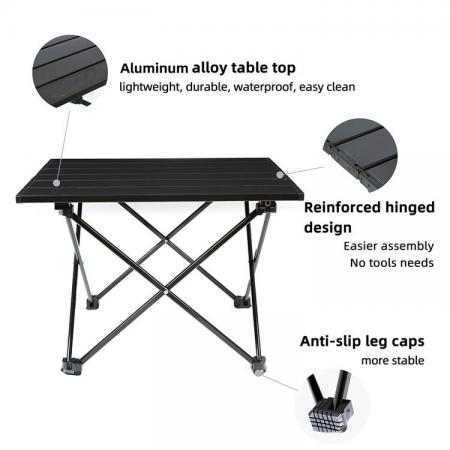 Ultralight Folding Outdoor Tables Camp Carry Bag Outdoor Portable Camping Table