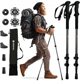 Adjustable 6061 7075 Aluminum EVA Grip Trekking Poles