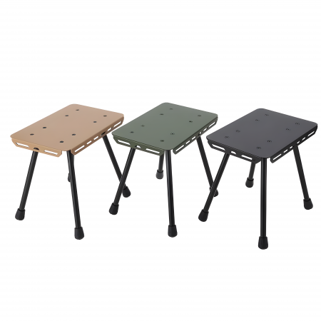 Ultralight Collapsible Fishing Folding Metal Aluminum Outdoor Mini Step Foldable Camp Stool 