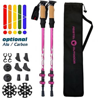 Aluminium 7075 Nordic Hiking Trekking Pole