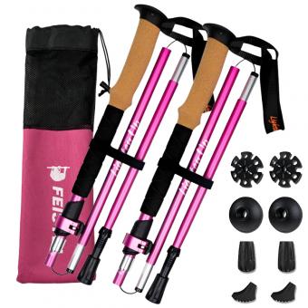 Folding Carbon Ultralight Trekking Poles