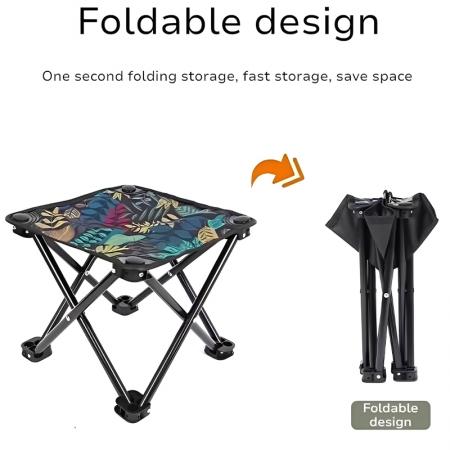 Outdoor Camping Picnic Travel Beach Stall Modern Design Portable Handheld Folding Stool