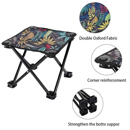 Outdoor Camping Picnic Travel Beach Stall Modern Design Portable Handheld Folding Stool
