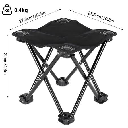 Custom Outdoor Handbag Folding Stool Portable Folding Chair Camping Small Mazars