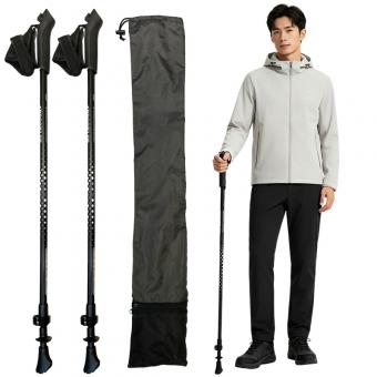 Senior Daily Walking 7075 Aluminum Alloy Foldable Walking Stick Trekking Pole