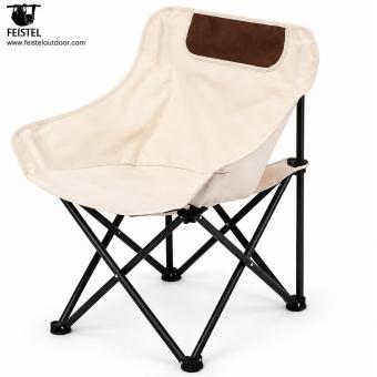 Carbon Steel Camping Moon Chair