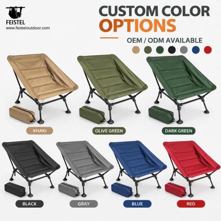 Adjustable Folding Camping Lounge Chair 7075 Aluminum Outdoor Lounger, 600D Polyester + Mesh, 3.2kg, 150kg Capacity 