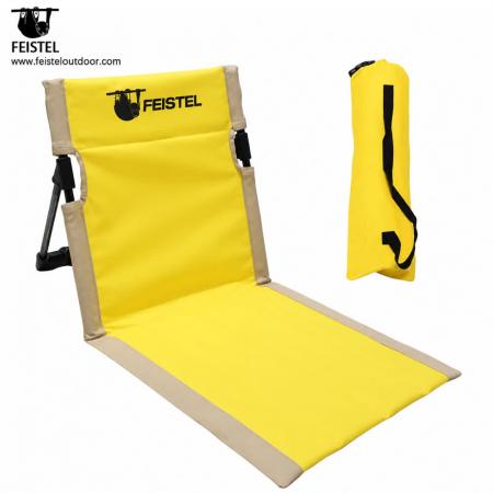 Legless Camping Chair Without Legs – 6061 Aluminum Floor Chair with 600D PVC Oxford & Carry Bag 