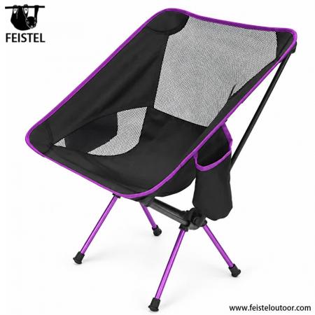 Lightweight Women's Camping Chair – 2.29lb Portable Folding Beach Chair, 7075 Aluminum, 120kg Capacity 