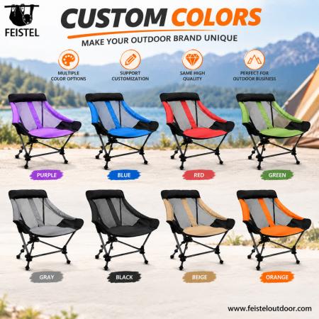 Portable Folding Camping Rocker Chair – 2.5kg 6013 Aluminum Outdoor Rocking Chair, 150kg Capacity 