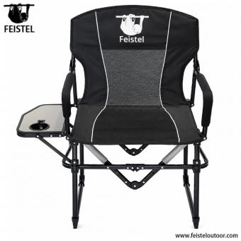 Folding Camping Chair with Side Table