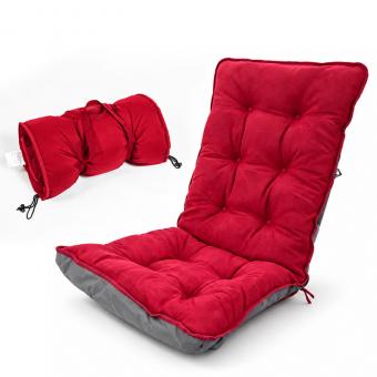 Plush Camping Chair Cushion Cover