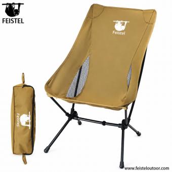 High Back Camping Chair with Back Support