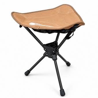 Swivel Aluminum Foldable Camping Stool