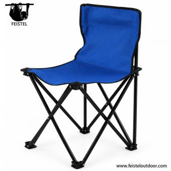 Folding Camping Stool with Backrest