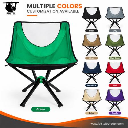 Easy Carry Camping Chair – Compact Lightweight Folding Outdoor Chair with 7075 Aluminum Frame, 600D Polyester Mesh & 150kg Capacity 