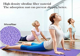 Non Slip Absorbent Microfiber Hot Yoga Towel for Yoga Mat 24x72 inch