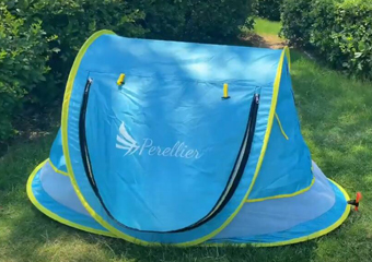 Pop up beach tent