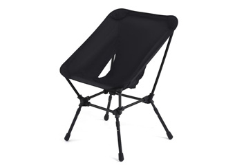 Height adjustable camping chair