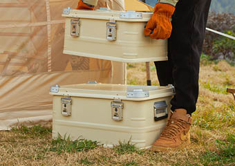 Aluminum alloy storage box