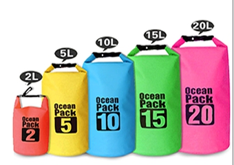 Waterproof Dry Bags for Kayaking, Camping, Boating 5, 10, 20, 40L